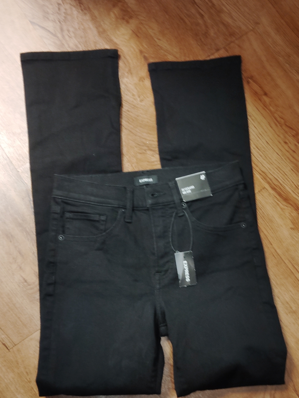 Express Women's Black Skinny Jeans